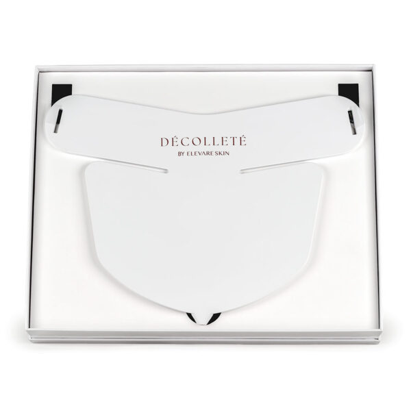 Open Décolleté box showing the Décolleté device.